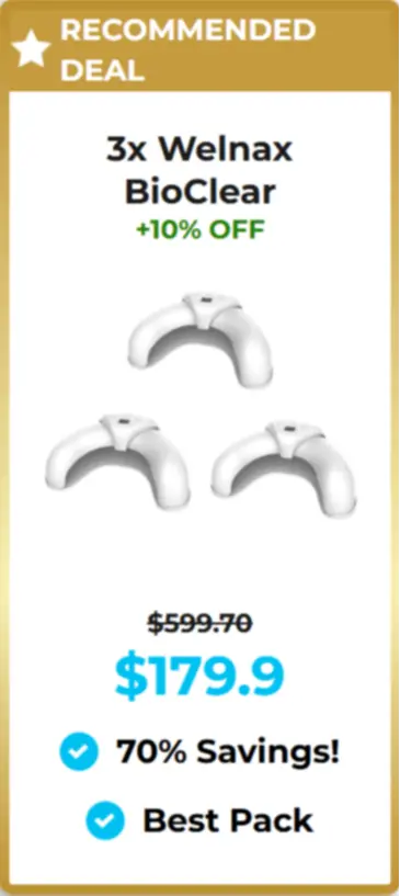 Welnax BioClear price 